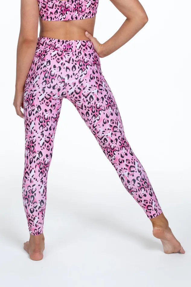 Children Tights Bloch Bloch X Flo Active Full Length Legging Sketch Leopard Children Tights Bloch Bloch X Flo Active Full Length Legging Sketch Leopard
