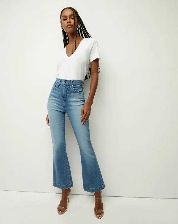 Cindy VNeck Tee White Women Veronica Beard Tops Cindy VNeck Tee White Women Veronica Beard Tops
