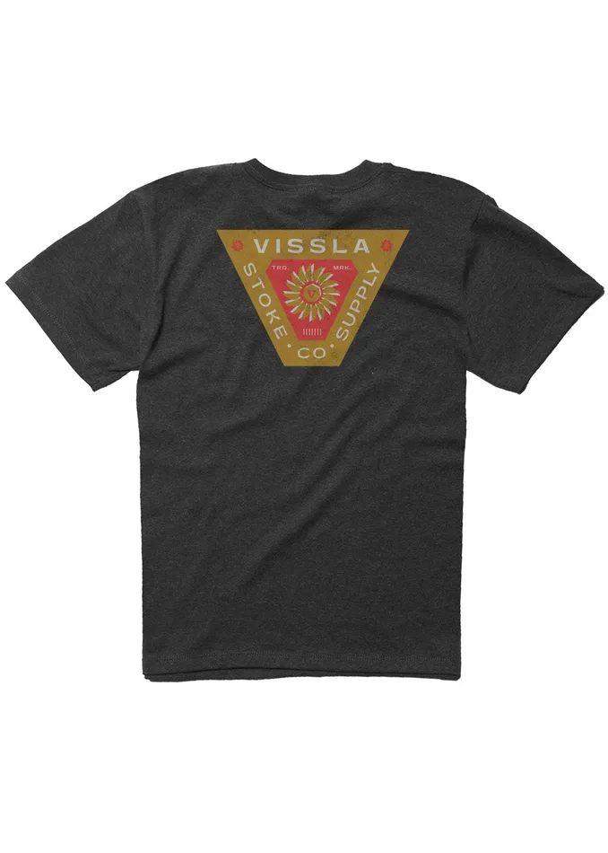 Clothing Youth Insignia Boys Tee Black Heather Vissla