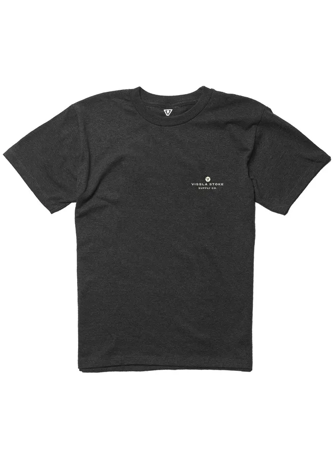 Clothing Youth Insignia Boys Tee Black Heather Vissla