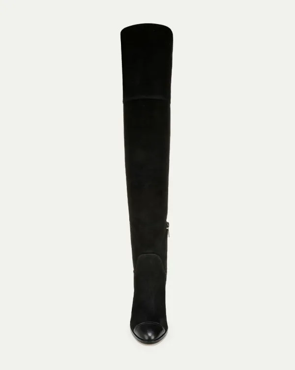 Conrad OverTheKnee Boot Black Women Veronica Beard Shoes