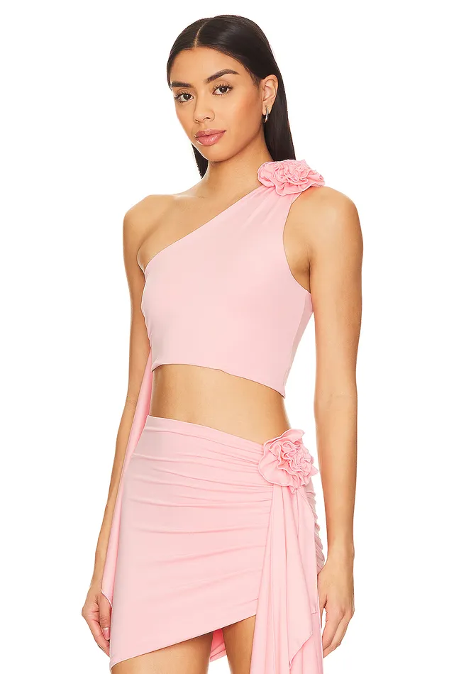 Cordelia Top Baby Pink Women Lovers and Friends Tops Cordelia Top Baby Pink Women Lovers and Friends Tops