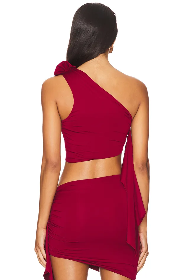 Cordelia Top Oxblood Women Lovers and Friends Tops Cordelia Top Oxblood Women Lovers and Friends Tops