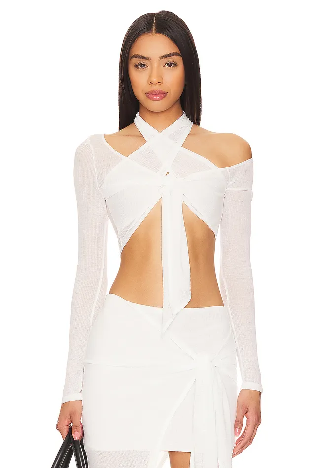 Dani Top White Women Lovers and Friends Tops