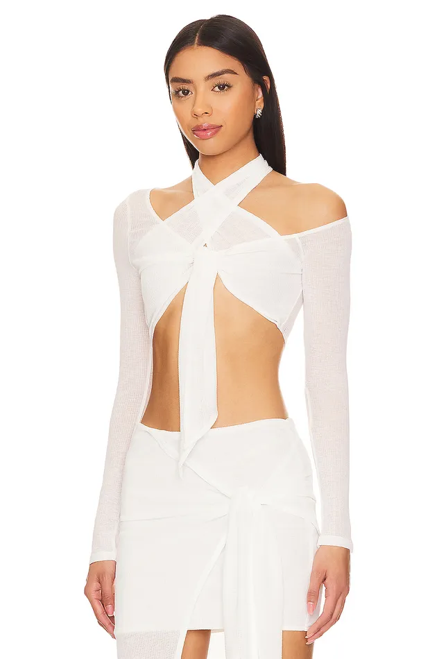 Dani Top White Women Lovers and Friends Tops Dani Top White Women Lovers and Friends Tops