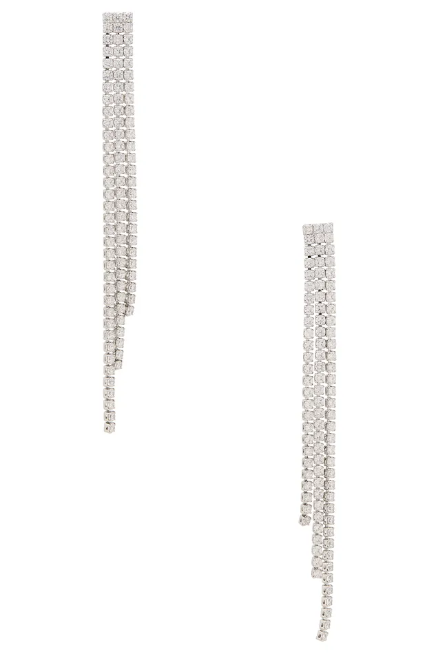 Danika Earrings Silver Women Lovers and Friends Jewelry