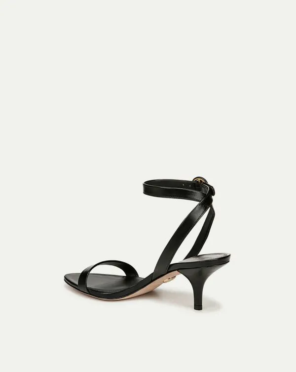 Darcelle Leather Sandal Black Women Veronica Beard Shoes