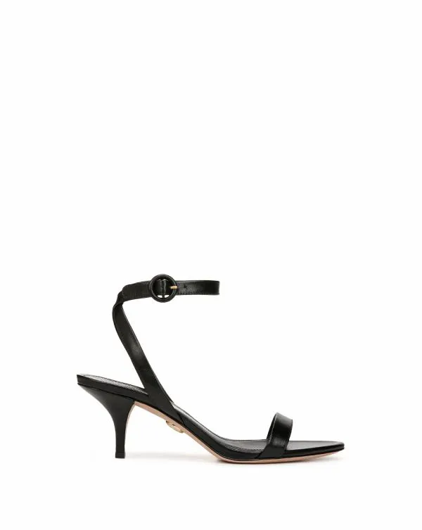 Darcelle Leather Sandal Black Women Veronica Beard Shoes