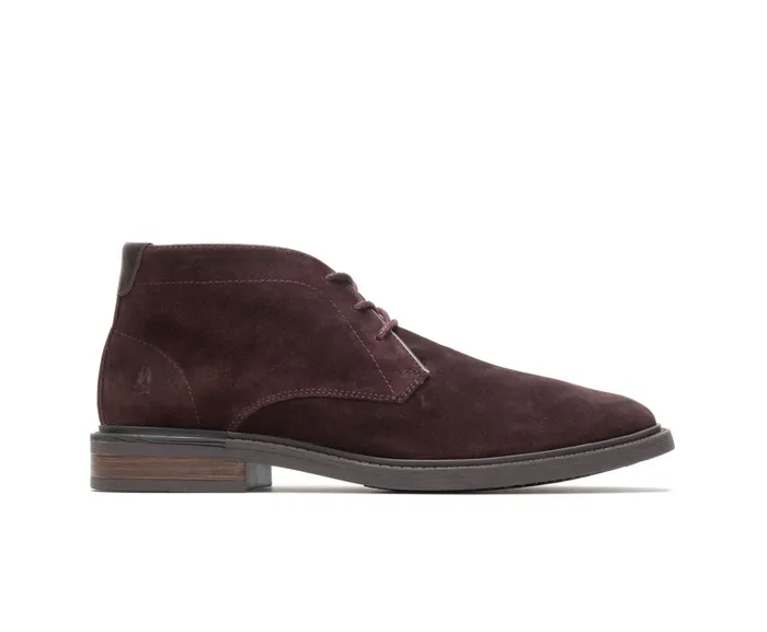 Davis Chukka Boot Espresso Suede Men Boots Hush Puppies