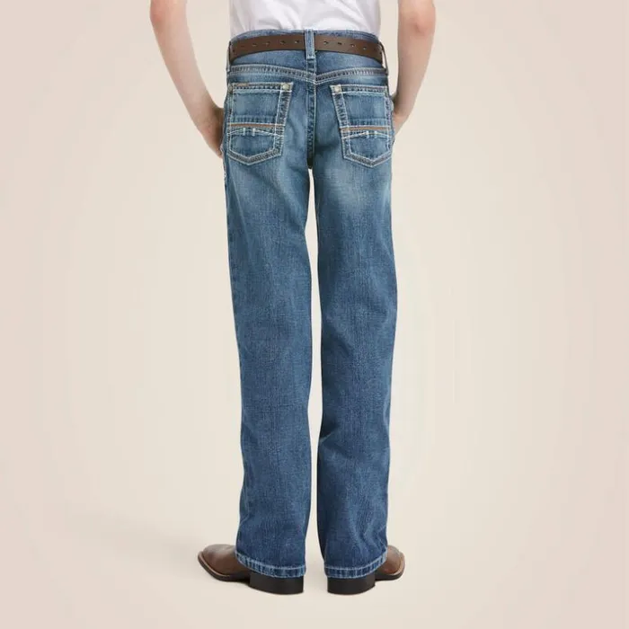 Denim Kids Ariat B4 Relaxed Coltrane Boot Cut Jean Durango Denim Kids Ariat B4 Relaxed Coltrane Boot Cut Jean Durango