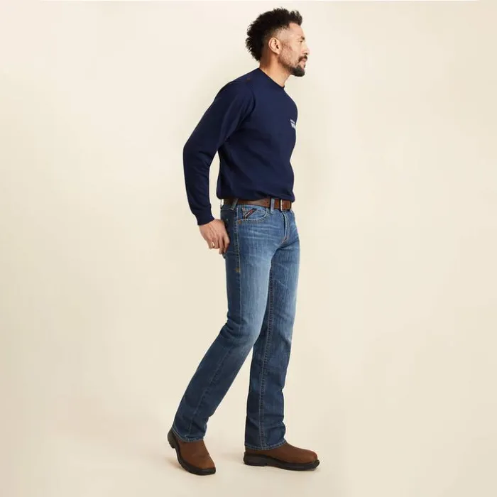 Denim Men Ariat FR M7 Slim Duralight Stretch Basic Straight Jean Shaniko Denim Men Ariat FR M7 Slim Duralight Stretch Basic Straight Jean Shaniko