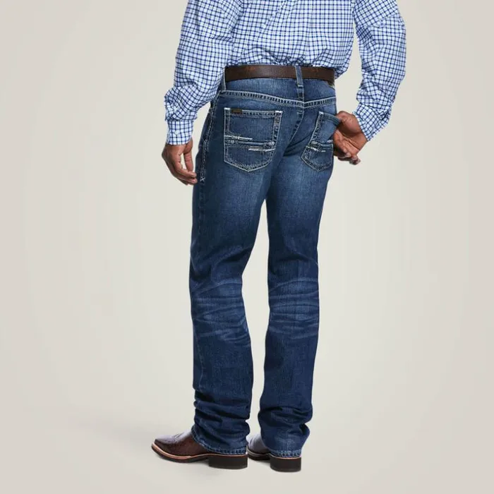 Denim Men Ariat M2 Relaxed Stretch Adkins Boot Cut Jean Summit Denim Men Ariat M2 Relaxed Stretch Adkins Boot Cut Jean Summit
