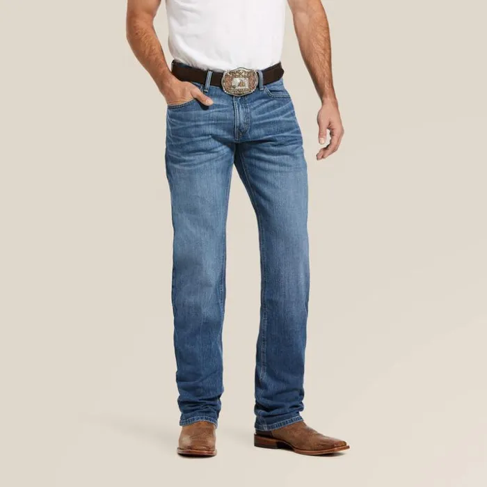Denim Men Ariat M2 Relaxed Stretch Legacy Boot Cut Jean Brandon