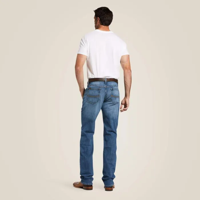 Denim Men Ariat M2 Relaxed Stretch Legacy Boot Cut Jean Brandon