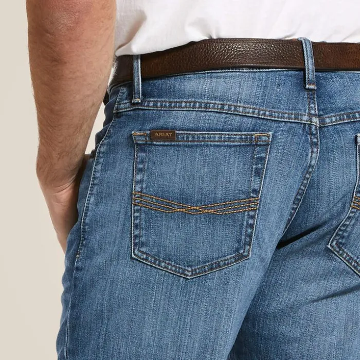 Denim Men Ariat M2 Relaxed Stretch Legacy Boot Cut Jean Brandon