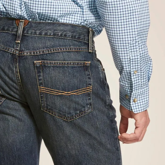 Denim Men Ariat M4 Low Rise Legacy Boot Cut Jean Tabac Denim Men Ariat M4 Low Rise Legacy Boot Cut Jean Tabac
