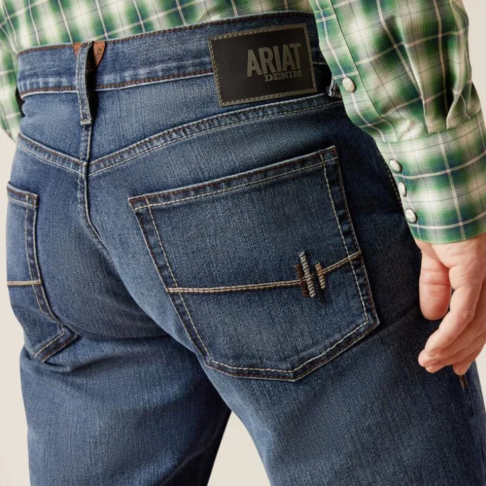 Denim Men Ariat M5 Straight Romans Straight Jean Skyland Denim Men Ariat M5 Straight Romans Straight Jean Skyland