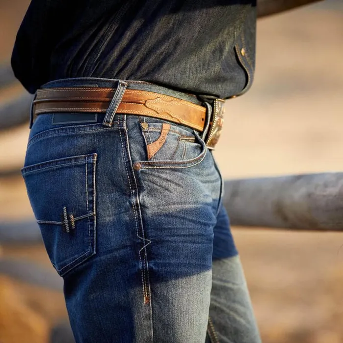 Denim Men Ariat M5 Straight Romans Straight Jean Skyland Denim Men Ariat M5 Straight Romans Straight Jean Skyland