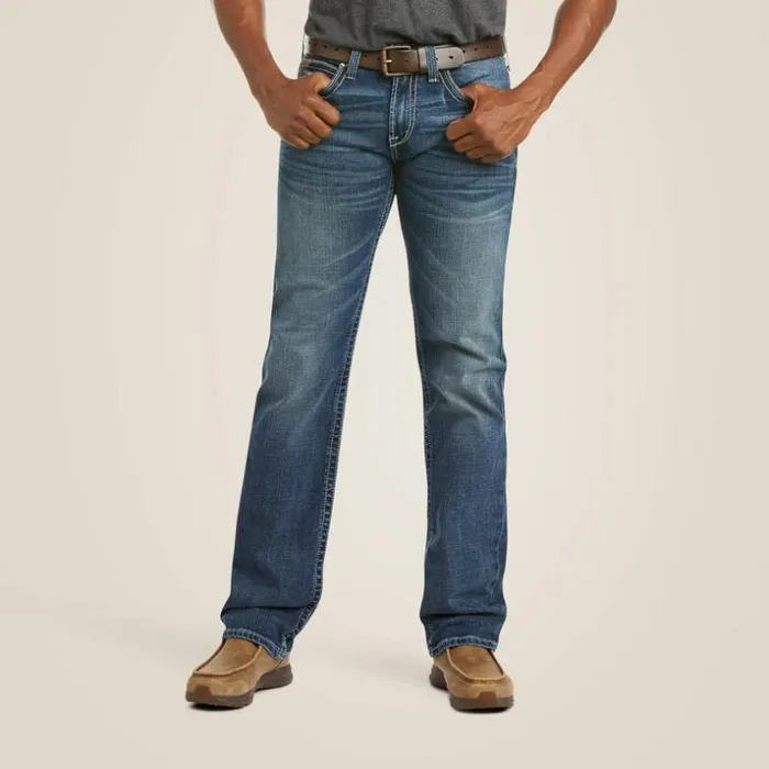 Denim Men Ariat M7 Rocker Stretch Coltrane Stackable Straight Leg Jean Silverton Denim Men Ariat M7 Rocker Stretch Coltrane Stackable Straight Leg Jean Silverton