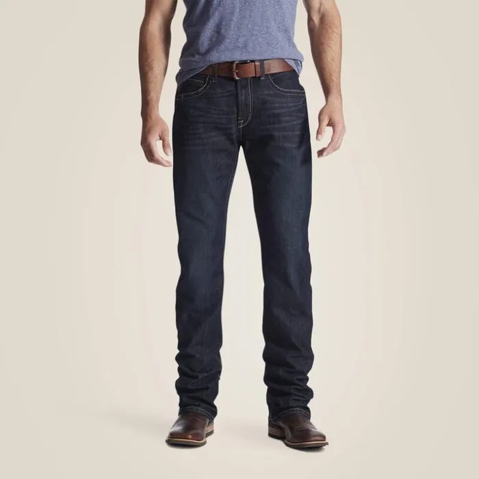 Denim Men Ariat Rebar M4 Relaxed DuraStretch Edge Boot Cut Jean Bodie