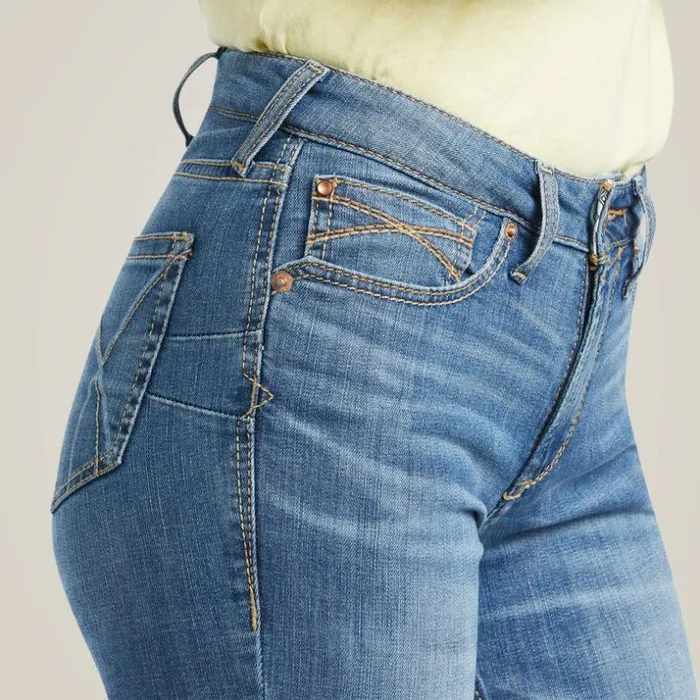 Denim Women Ariat REAL High Rise Daniela Boot Cut Tennessee Denim Women Ariat REAL High Rise Daniela Boot Cut Tennessee
