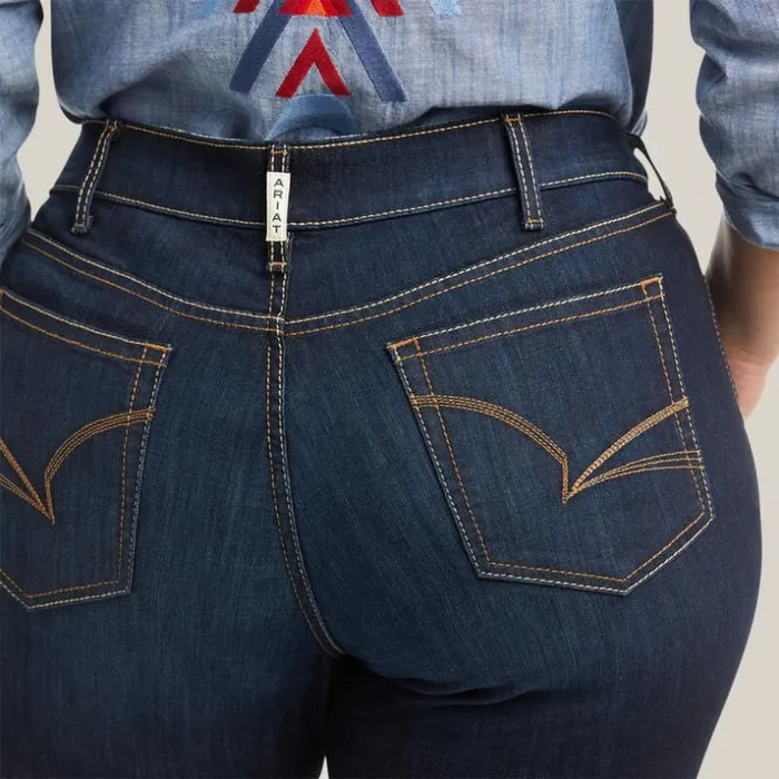 Denim Women Ariat REAL Mid Rise Arrow Fit Jocelyn Boot Cut Jean Nashville