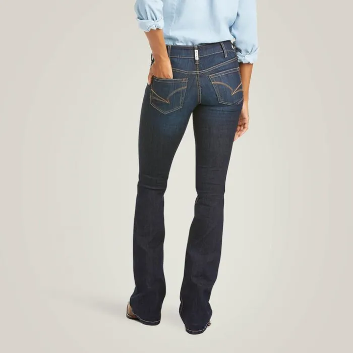 Denim Women Ariat REAL Mid Rise Arrow Fit Jocelyn Boot Cut Jean Nashville