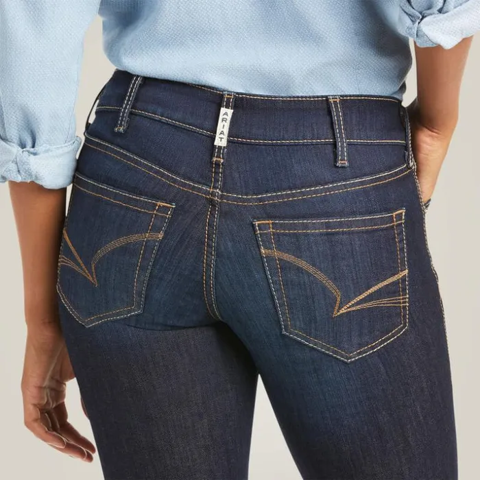 Denim Women Ariat REAL Mid Rise Arrow Fit Jocelyn Boot Cut Jean Nashville