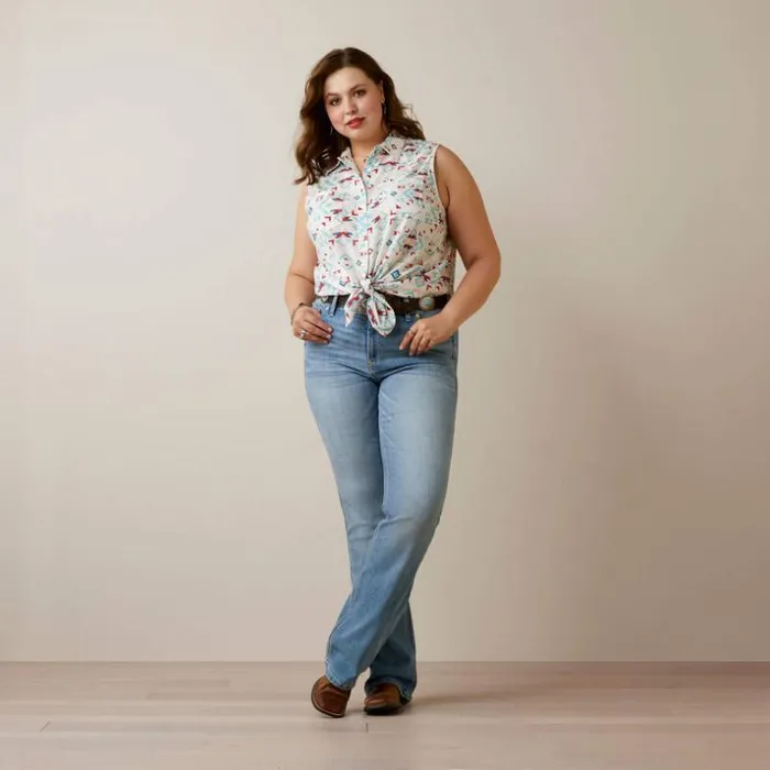 Denim Women Ariat REAL Perfect Rise Brianna Boot Cut Jean Oklahoma Denim Women Ariat REAL Perfect Rise Brianna Boot Cut Jean Oklahoma