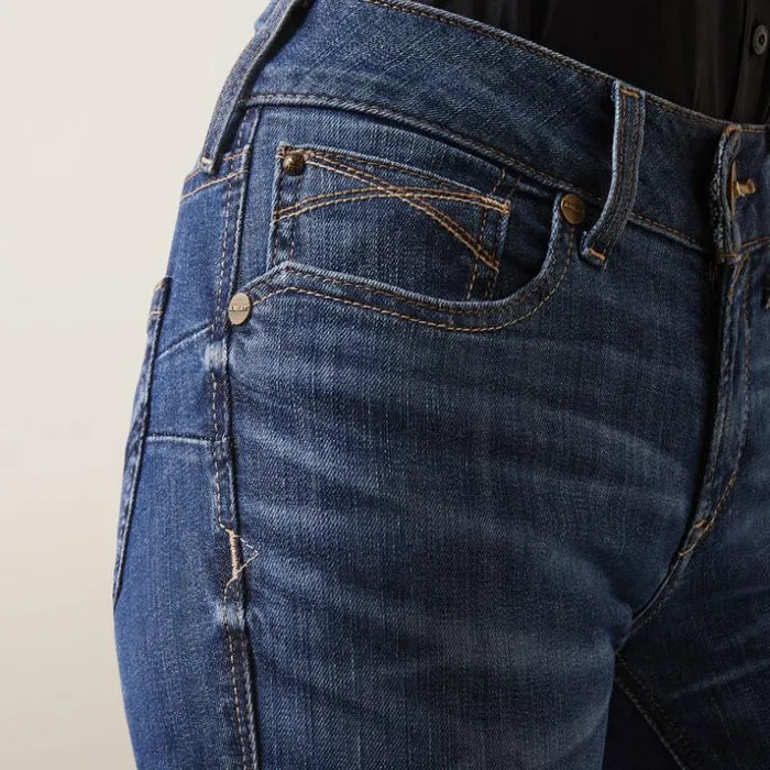 Denim Women Ariat REAL Perfect Rise Leila Boot Cut Jean Irvine Denim Women Ariat REAL Perfect Rise Leila Boot Cut Jean Irvine