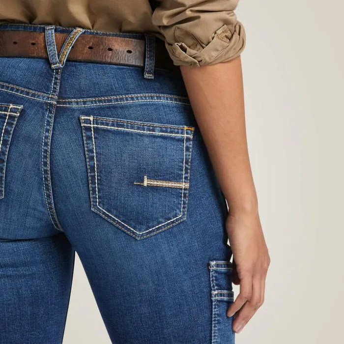 Denim Women Ariat Rebar Work Flex Perfect Rise Riveter Boot Cut Jean Pilar Denim Women Ariat Rebar Work Flex Perfect Rise Riveter Boot Cut Jean Pilar