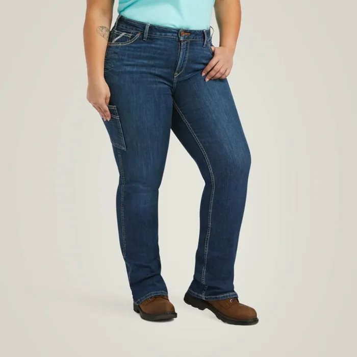 Denim Women Ariat Rebar Work Flex Perfect Rise Riveter Boot Cut Jean Pilar Denim Women Ariat Rebar Work Flex Perfect Rise Riveter Boot Cut Jean Pilar