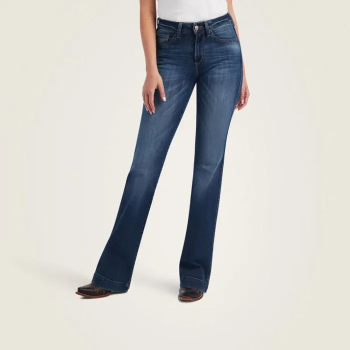 Denim Women Ariat Slim Trouser Mckenna Wide Leg Jean Natalia