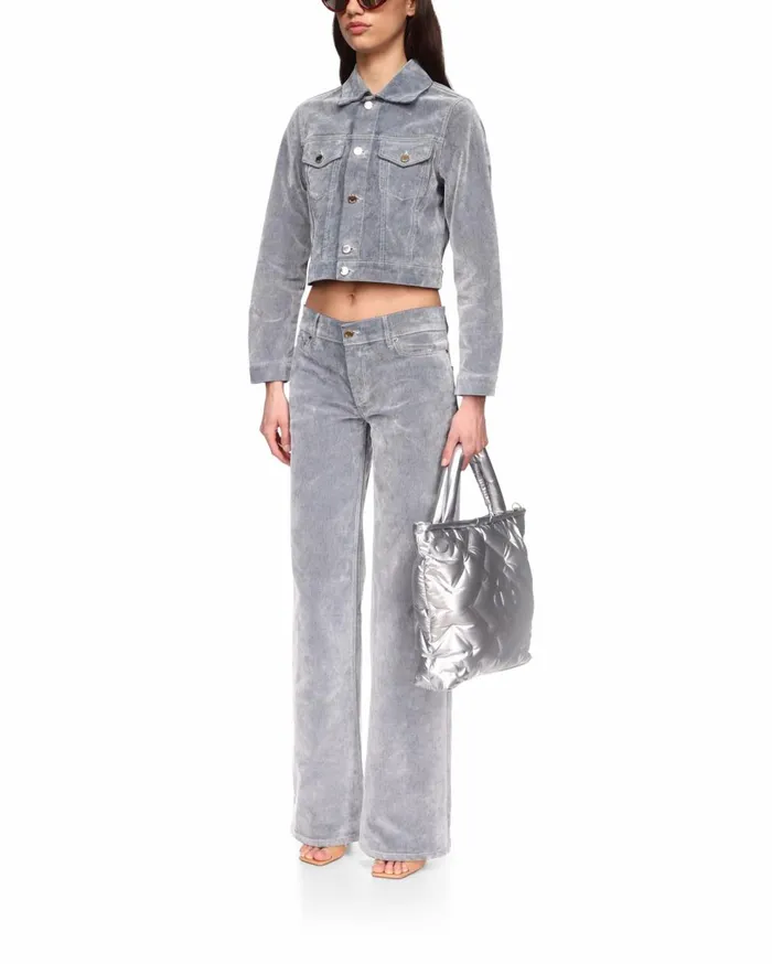Denim Women Casablanca Paris Peach Texture Jeans