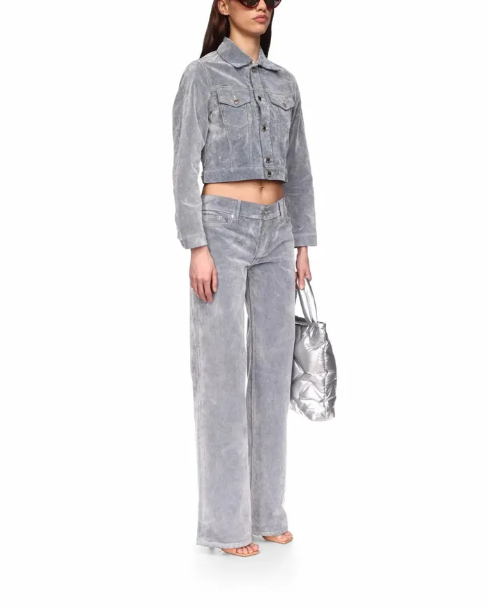 Denim Women Casablanca Paris Peach Texture Jeans