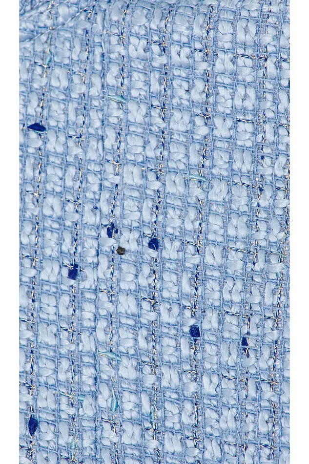 Domino Bustier Top Blue Tweed Women Lovers and Friends Tops Domino Bustier Top Blue Tweed Women Lovers and Friends Tops