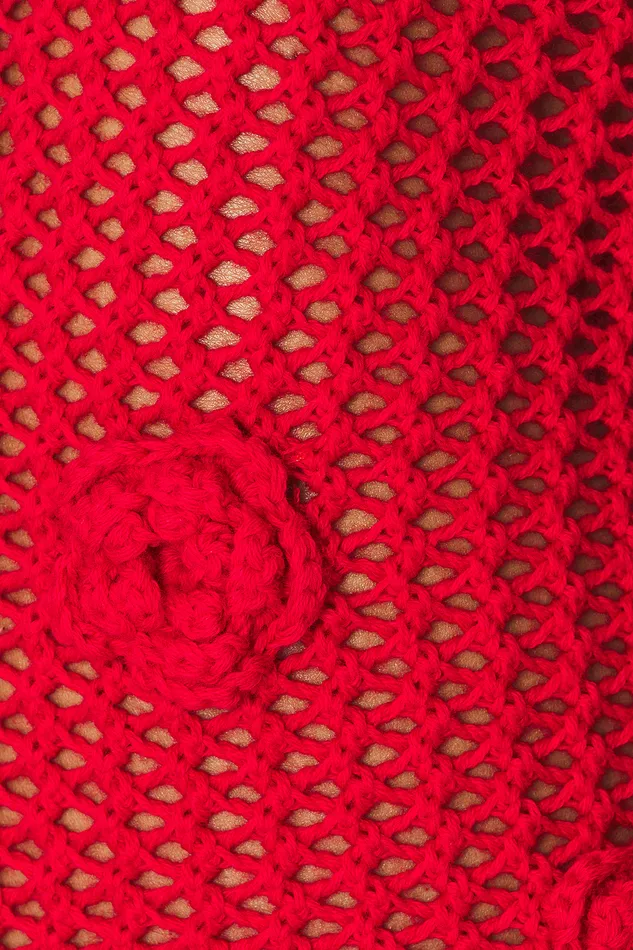 Domitilla Crochet Mini Skirt Red Women Lovers and Friends Skirts Domitilla Crochet Mini Skirt Red Women Lovers and Friends Skirts