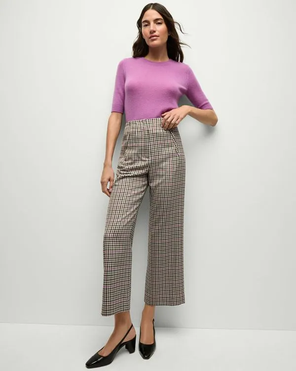 Dova Pant Oat Multi Women Veronica Beard Pants