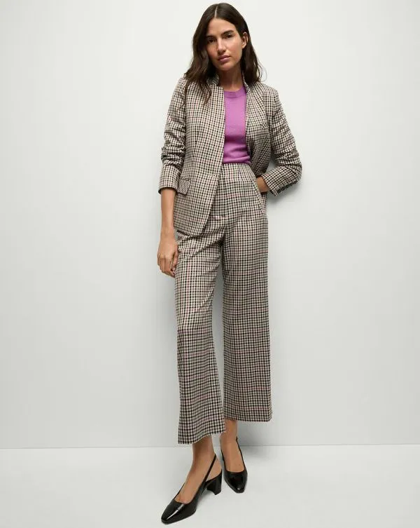 Dova Pant Oat Multi Women Veronica Beard Pants Dova Pant Oat Multi Women Veronica Beard Pants