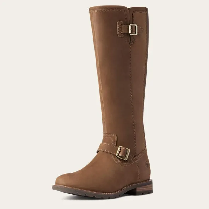 Dress and Fashion Boots Women Ariat Sadie Waterproof Boot Dark Earth