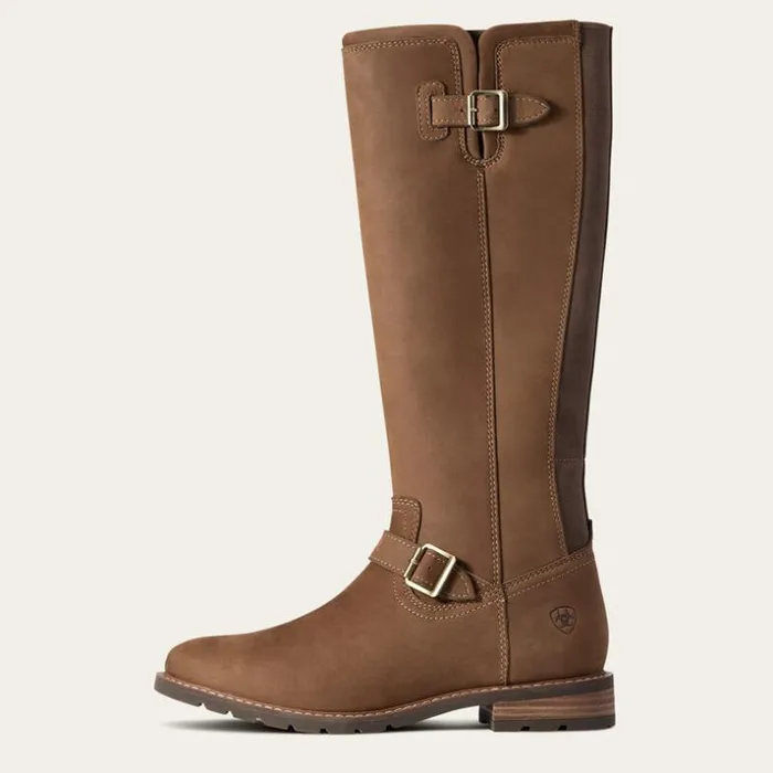 Dress and Fashion Boots Women Ariat Sadie Waterproof Boot Dark Earth