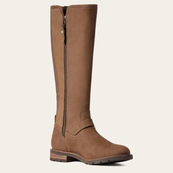 Dress and Fashion Boots Women Ariat Sadie Waterproof Boot Dark Earth