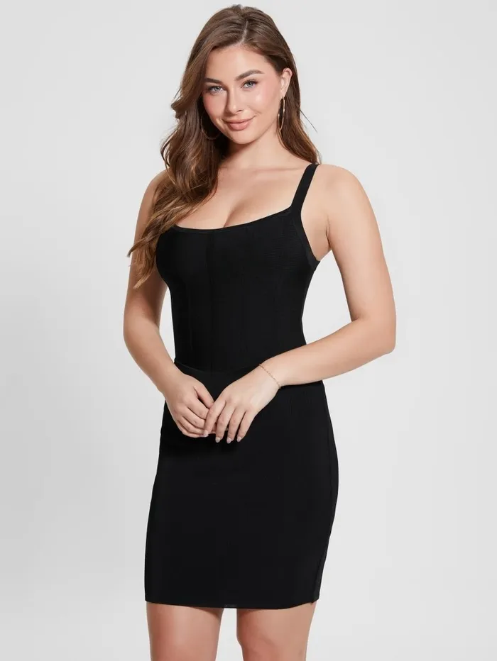 Dresses and Jumpsuits Women Oasis Mirage Corset Dress Black GUESS