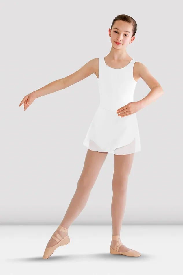 Dresses Girls Riya Skirted Tank Leotard White 8211 Bloch Children