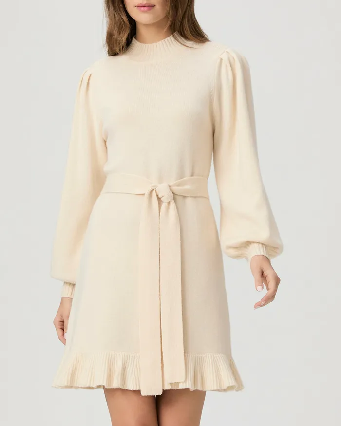 Dresses PAIGE Women Julita Dress 8211 Latte Foam