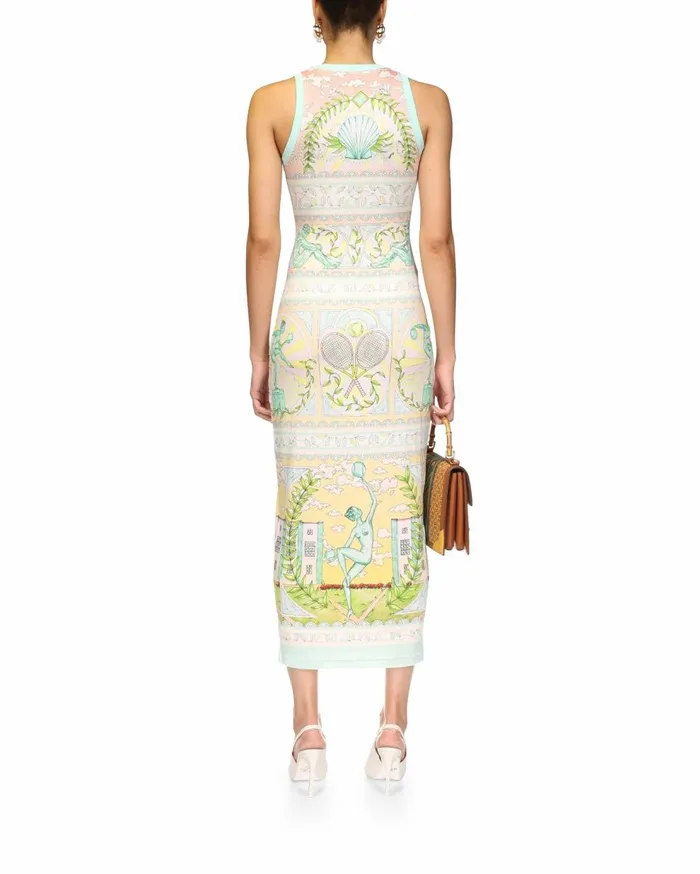 Dresses Women Casablanca Paris Vase Midi Dress
