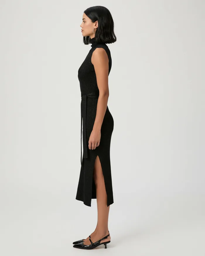 Dresses Zoelle Dress 8211 Black Sparkle PAIGE Women Dresses Zoelle Dress 8211 Black Sparkle PAIGE Women