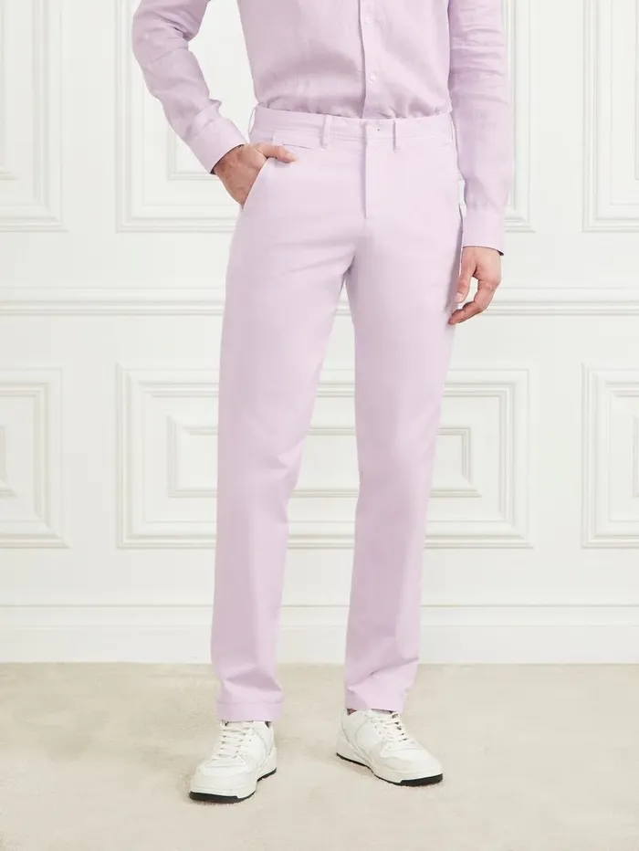Eco New Original Chino Pant New Light Lilac Pants and Shorts GUESS Men