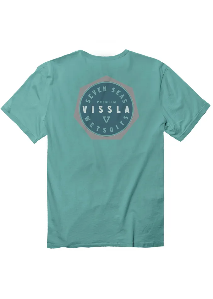 Eco Tees Vissla Men Seven Seas Organic Tee Jade