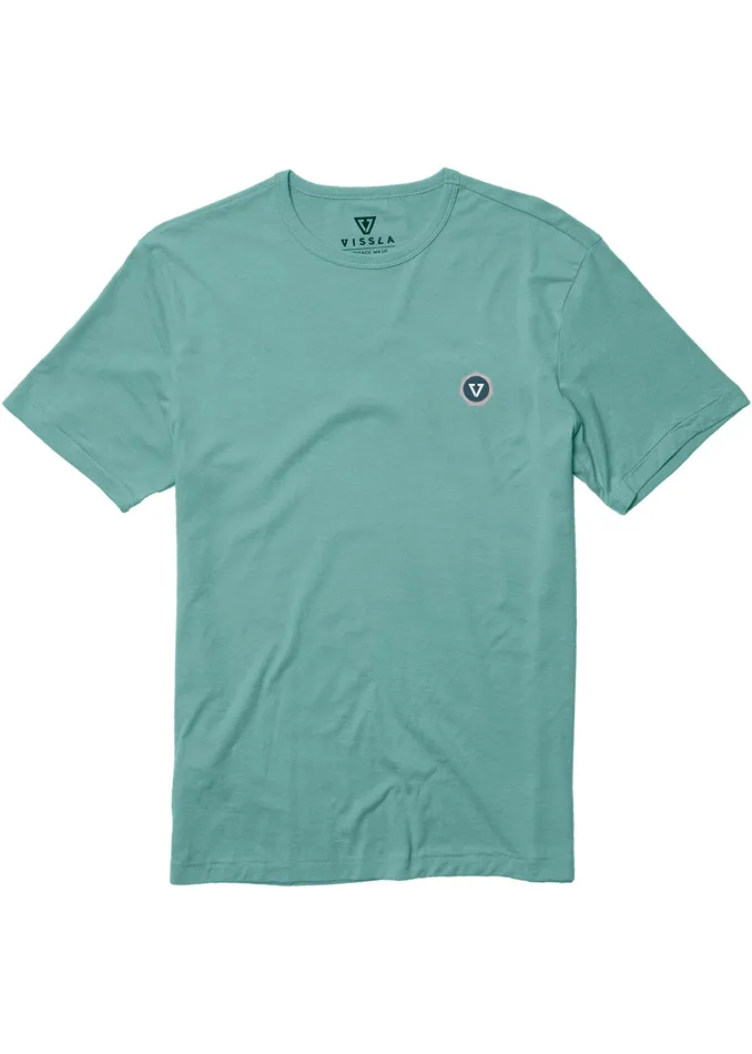 Eco Tees Vissla Men Seven Seas Organic Tee Jade